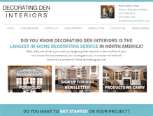 Tablet Screenshot of joannenorth.decoratingden.com